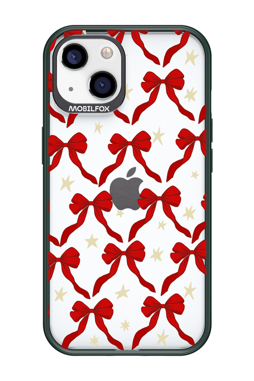 Bow & Stars (Transparent) - Apple iPhone 13