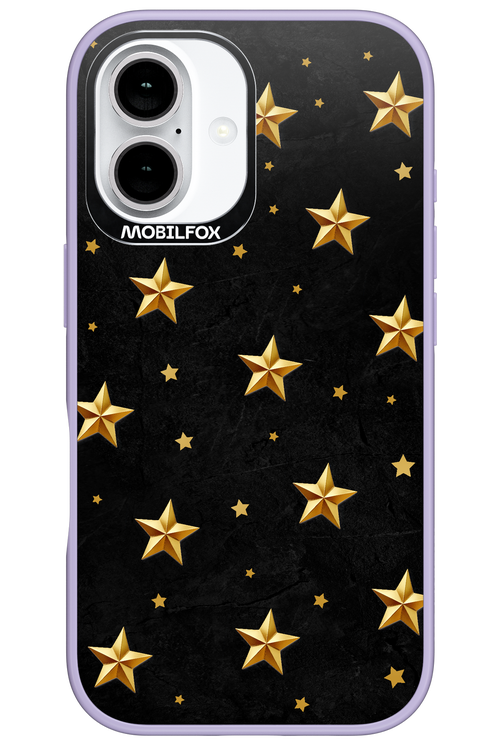 Golden Stars - Apple iPhone 16