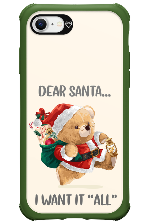 Dear Santa i want it all - Apple iPhone 8