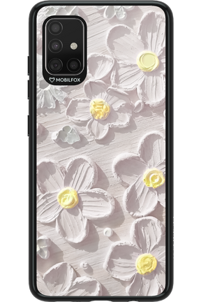 White Flowers 2.0 - Samsung Galaxy A51
