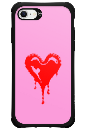Heart Pink - Apple iPhone 8