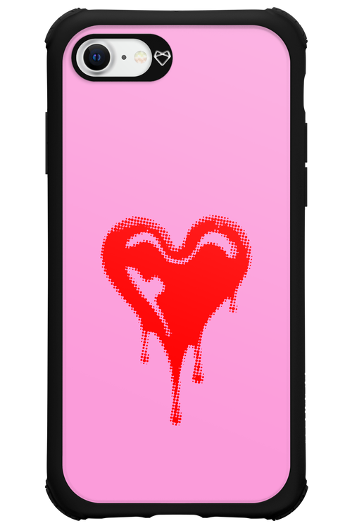 Heart Pink - Apple iPhone 8