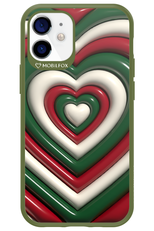 XMAS Hearts - Apple iPhone 12 Mini