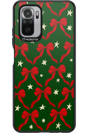 Bow & Stars (Green) - Xiaomi Redmi Note 10