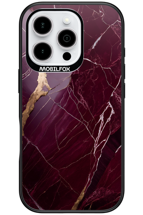 Burgundy Marble 2.0 - Apple iPhone 16 Pro