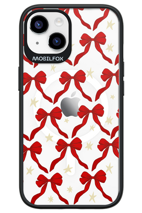 Bow & Stars (Transparent) - Apple iPhone 14