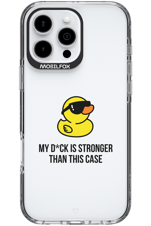 My D_ck (Transparent) 2.0 - Apple iPhone 16 Pro Max