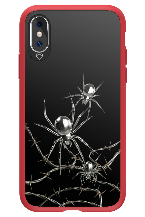 Silver Spiderz 2.0 - Apple iPhone X