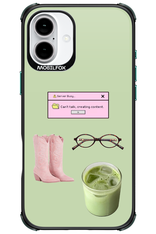 Matcha Babe - Apple iPhone 16 Plus