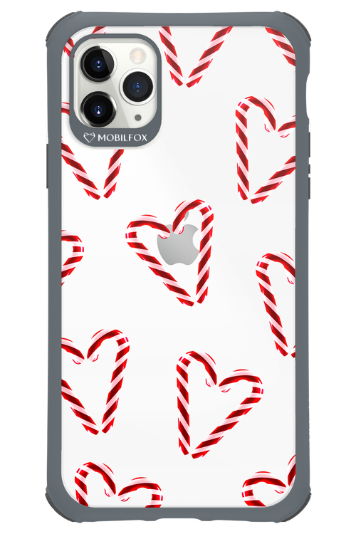 Candy Cane Hearts - Apple iPhone 11 Pro Max