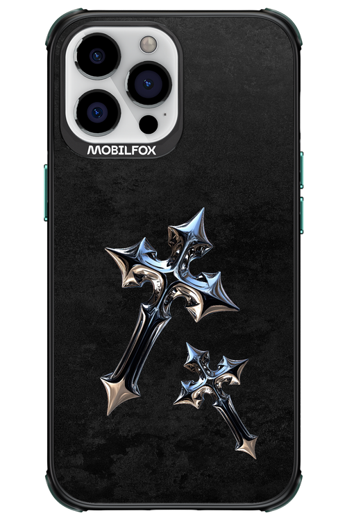 Chrome Crosses - Apple iPhone 13 Pro Max