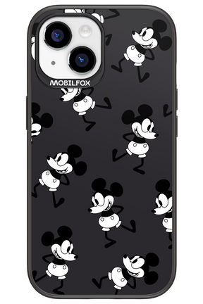 Iconic Mouse (antracite pattern) - Apple iPhone 15