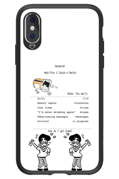 hangover - Apple iPhone X