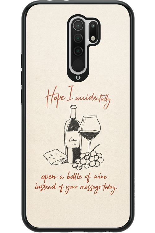 Bottle of wine 2.0 - Xiaomi Redmi 9