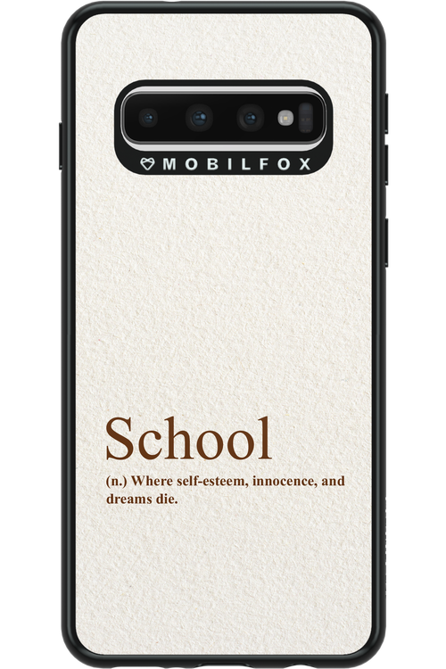 Schooool - Samsung Galaxy S10