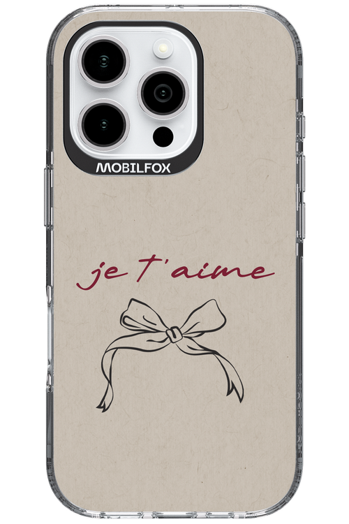 JET'AIME 2.0 - Apple iPhone 16 Pro