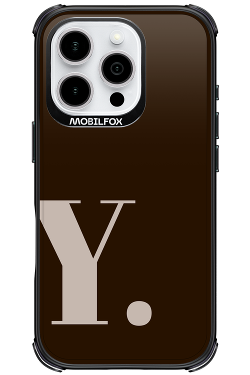 Y (Mokka Foam) - Apple iPhone 16 Pro