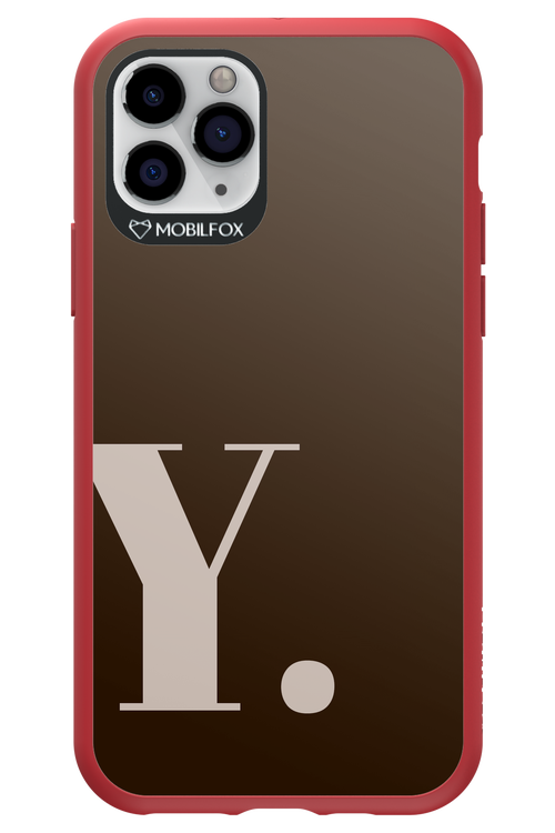 Y (Mokka Foam) - Apple iPhone 11 Pro