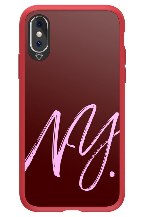 (Dark Blush) NY 2.0 - Apple iPhone XS