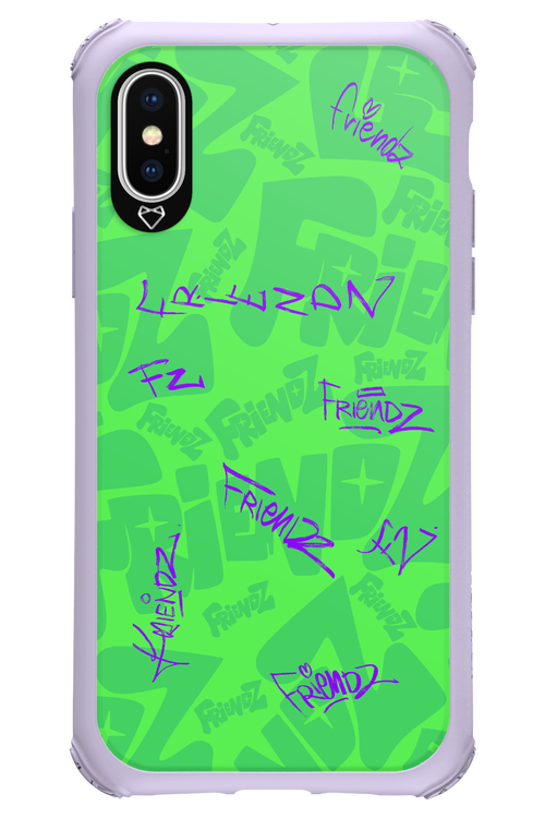 FRIENDZ Green - Apple iPhone X
