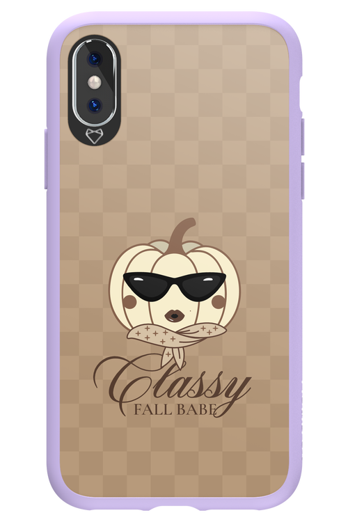 Fall Babe 2.0 - Apple iPhone XS