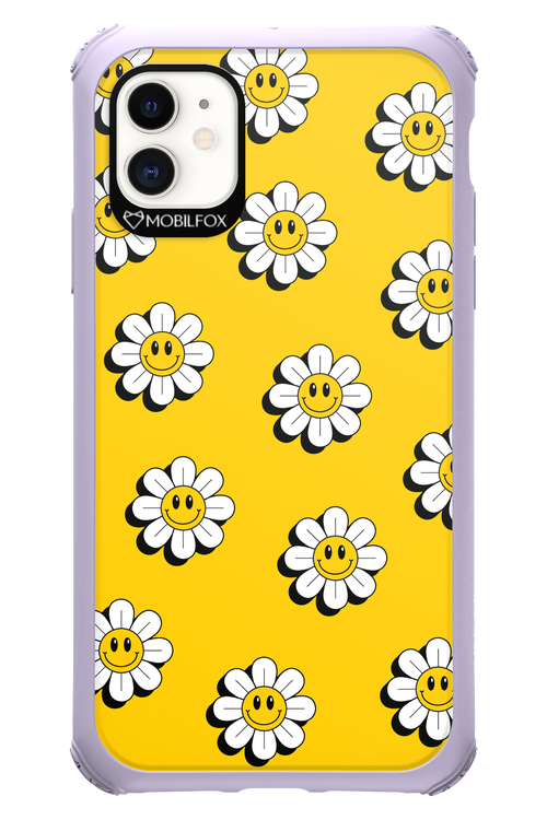 Smiley Flowers - Apple iPhone 11