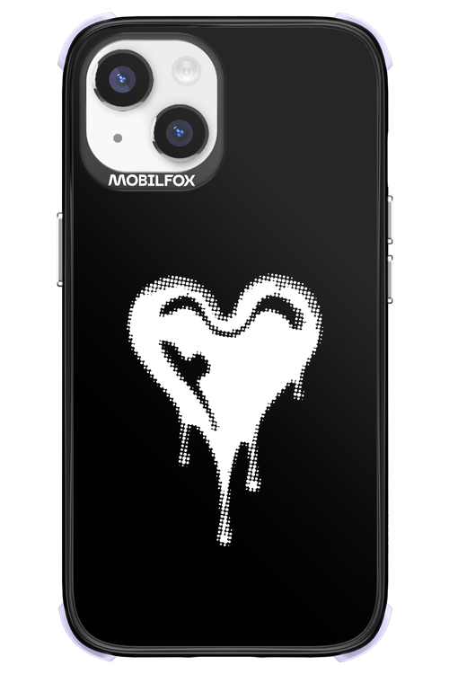 Heart Black - Apple iPhone 14