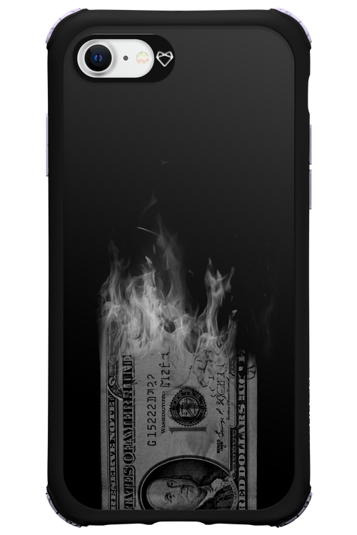 Money Burn B&W 2.0 - Apple iPhone 8
