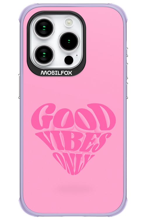 Good Vibes Heart - Apple iPhone 15 Pro