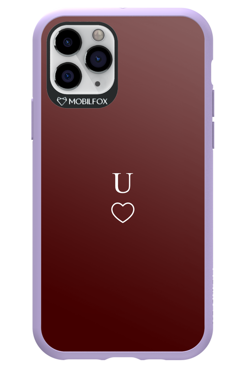 U Burgundia 2.0 - Apple iPhone 11 Pro