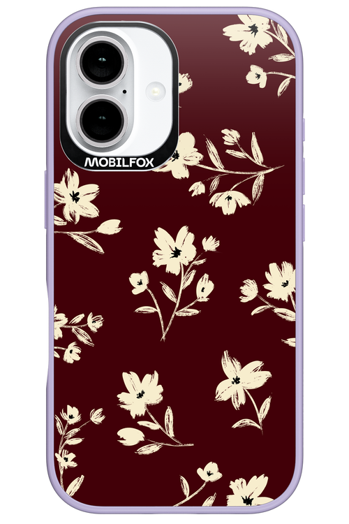Bloom of Burgundy - Apple iPhone 16