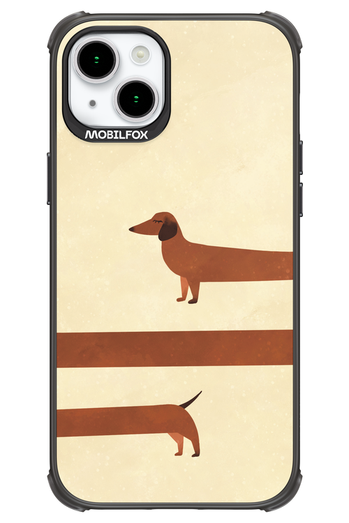 Stretchy Dog - Apple iPhone 15 Plus