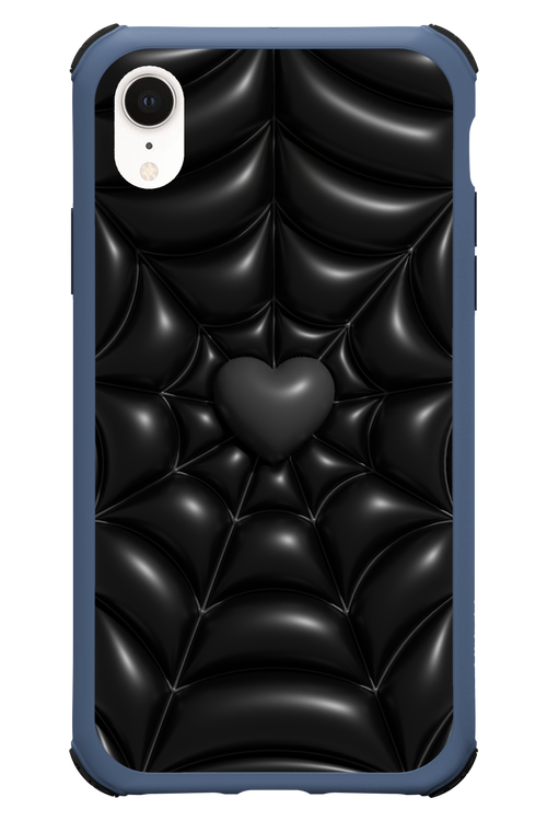 Black Spider Heart - Apple iPhone XR