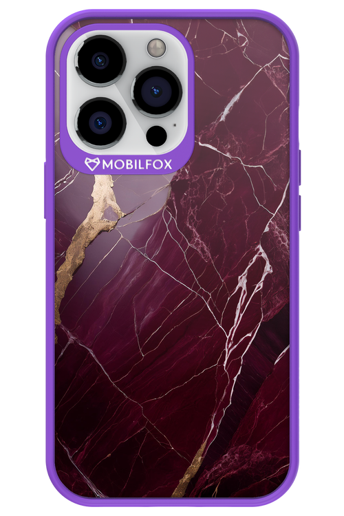 Burgundy Marble 2.0 - Apple iPhone 13 Pro