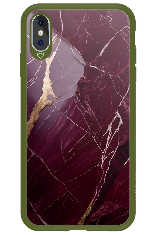 Burgundy Marble 2.0 - Apple iPhone XS Max