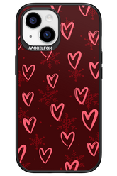 Christmas Hearts - Apple iPhone 15