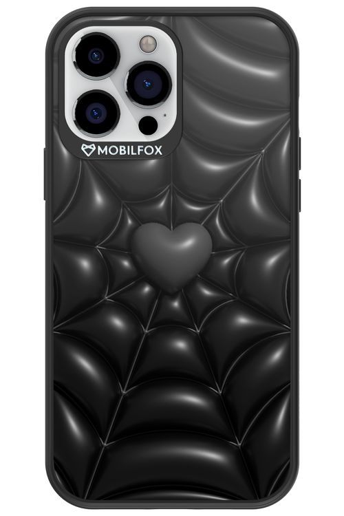 Black Spider Heart - Apple iPhone 13 Pro Max