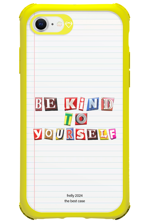 Be Kind To Yourself Notebook - Apple iPhone 8