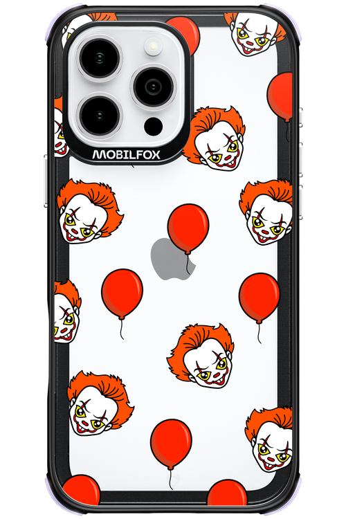 Mystery Clown (Transparent) - Apple iPhone 16 Pro Max