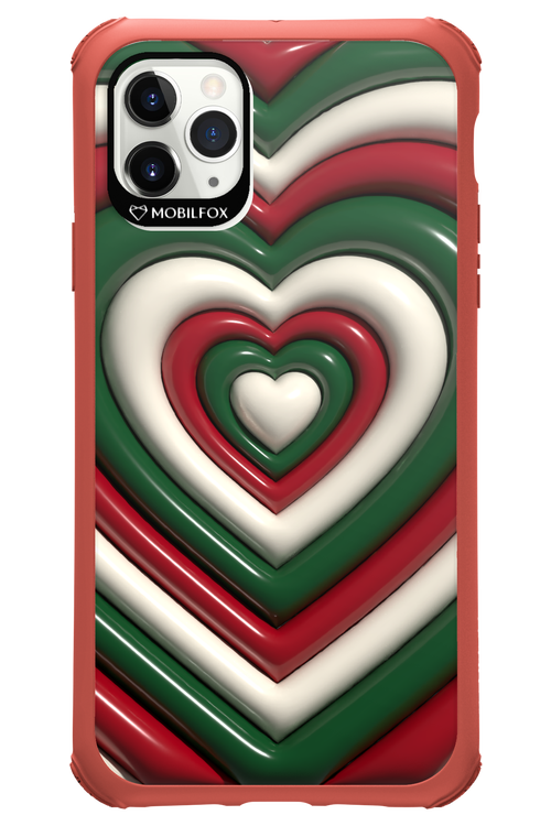 XMAS Hearts - Apple iPhone 11 Pro Max