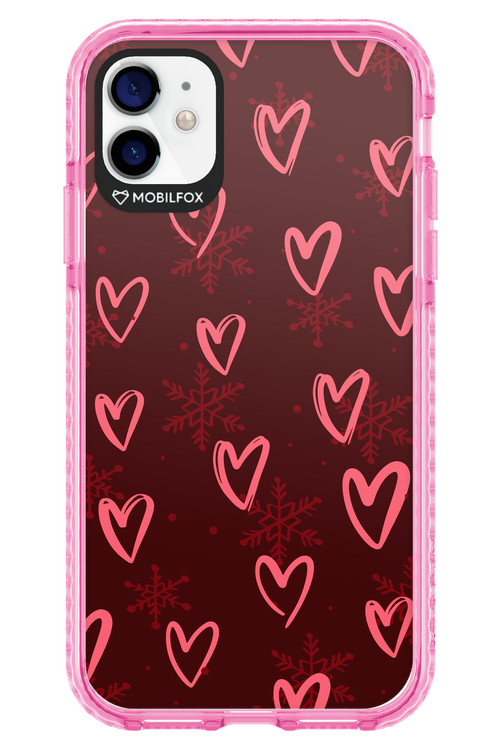 Christmas Hearts - Apple iPhone 11