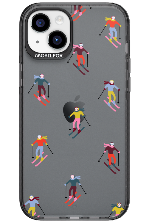 Snow Motion (Transparent) - Apple iPhone 15 Plus