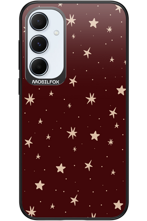 Burgundy Stars - Samsung Galaxy A55