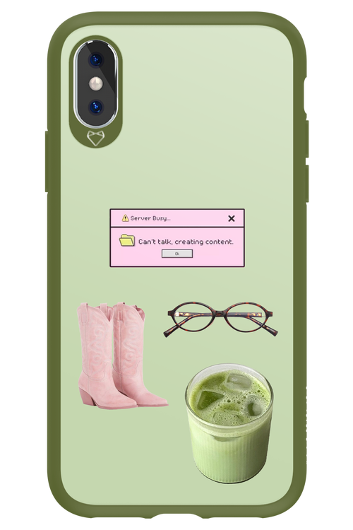 Matcha Babe - Apple iPhone X
