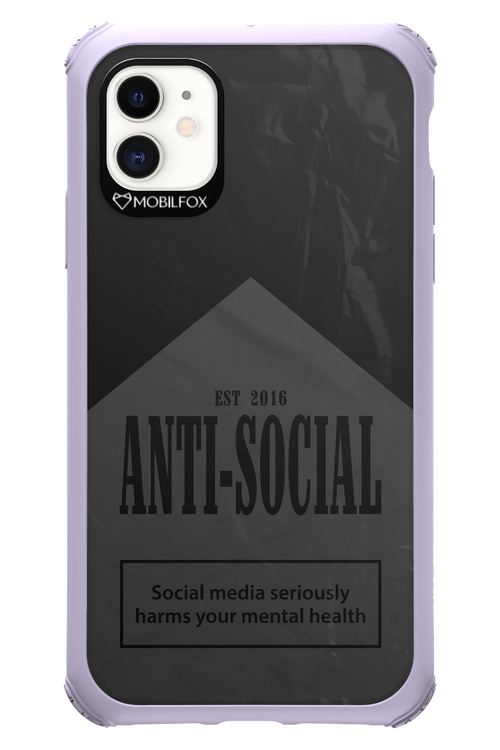 ANTI-SOCIAL (BLVCK) 2.0 - Apple iPhone 11