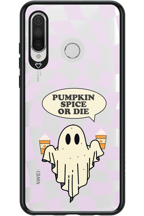 Pumpkin Spice or Die - Huawei P30 Lite