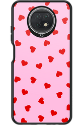 Sprinkle Heart Pink - Xiaomi Redmi Note 9T 5G