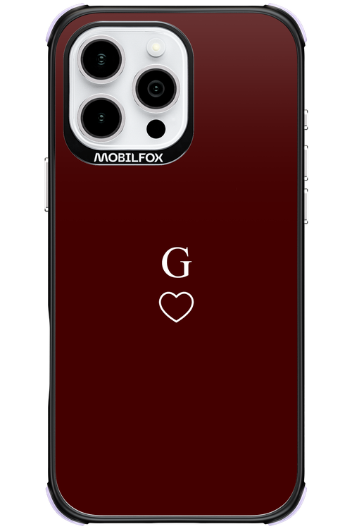 G Burgundia 2.0 - Apple iPhone 16 Pro Max