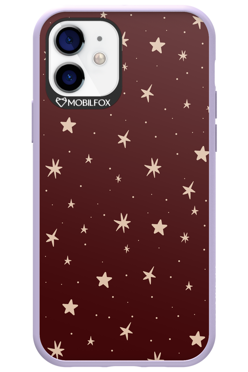 Burgundy Stars - Apple iPhone 12