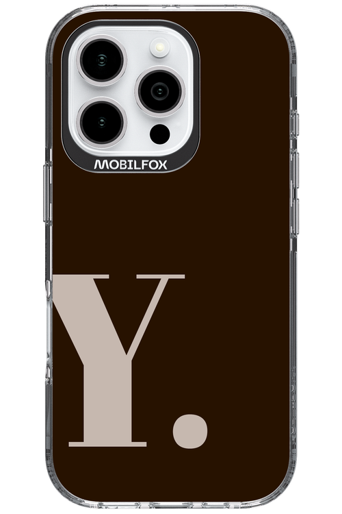 Y (Mokka Foam) - Apple iPhone 16 Pro